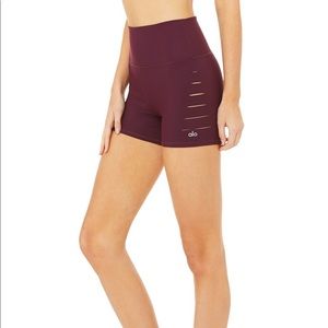 ALO yoga ripped shorts